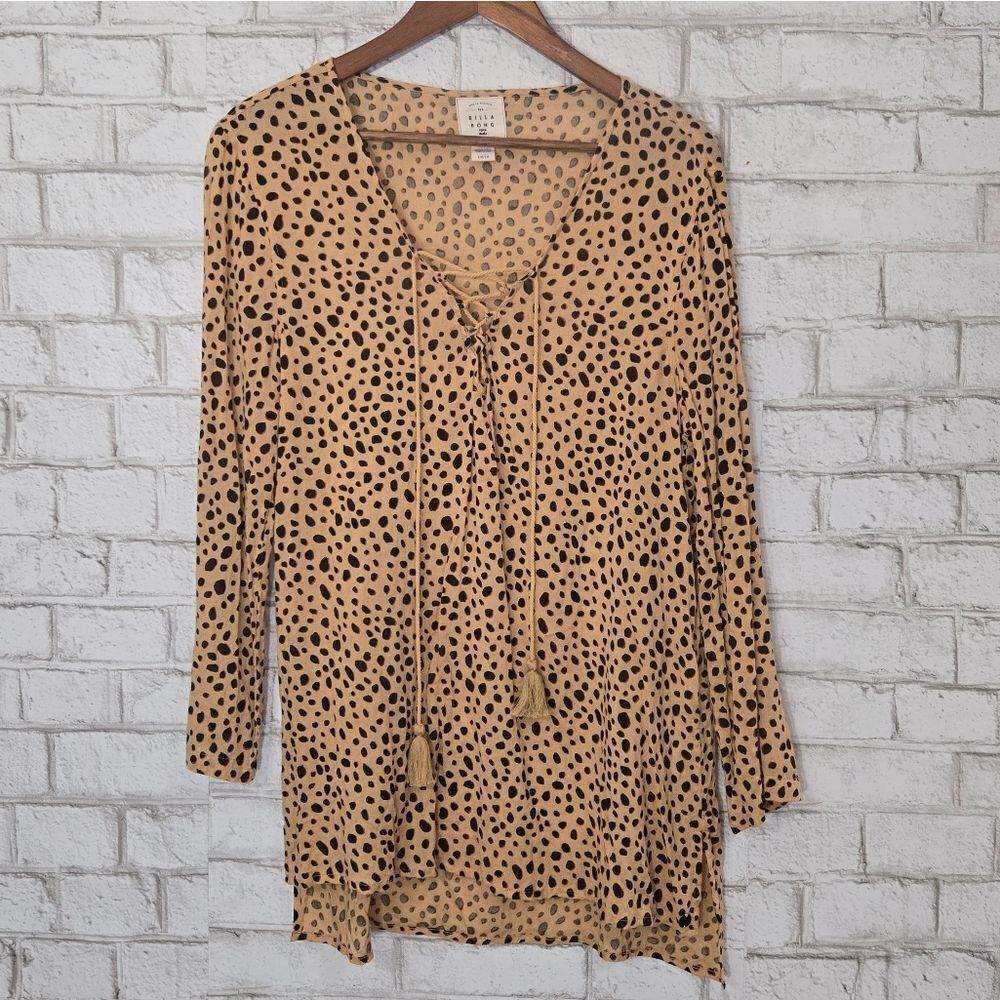 Billabong printedālong sleeve topā